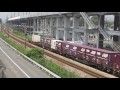 【4k】jr山陽本線　ef66 102号機牽引　2070レ貨物列車