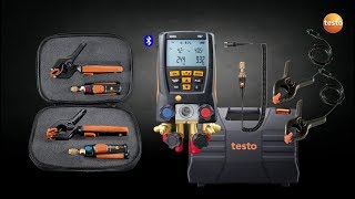 Testing refrigeration systems with testo smart refrigeration technology