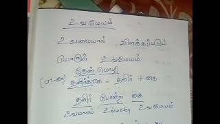 உவமானம் உவமேயம்  உவம உருபு