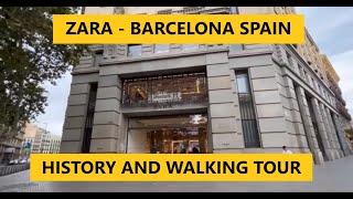 Zara store in Barcelona: History and walking tour