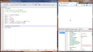 Javascript Tutorial 12 Introduction to Arrays
