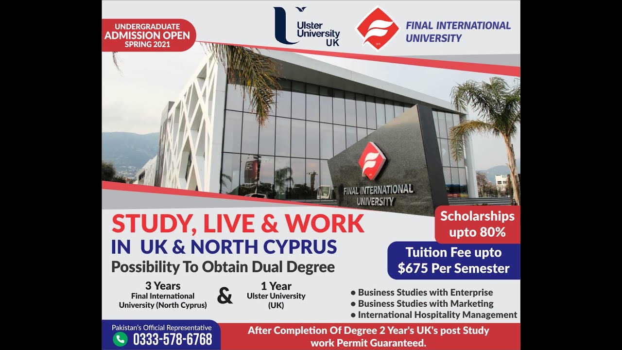 Final International University (STUDY, LIVE & WORK IN UK & NORTH CYPRUS ...