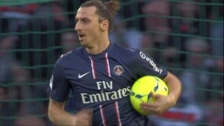 Goal Zlatan IBRAHIMOVIC (59') - Paris Saint-Germain - AS Nancy-Lorraine (2-1) / 2012-13