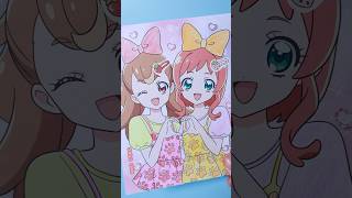 わんだふるぷりきゅあメイクぬりえ Wonderful Precure coloring book