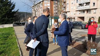 Visita rector campus Torrelavega