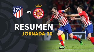 Resumen de Atlético de Madrid vs Girona FC (2-0)