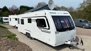 2016 Lunar Delta TI transverse island bed fully loaded with oyster sat, Dometic aircon, E+P auto