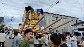 ‎【HD高画質】新居浜太鼓祭り 本町入り 直前 東町 久保田 新田 庄内 口屋 太鼓台 1 令和4年 2022年10月‎18日