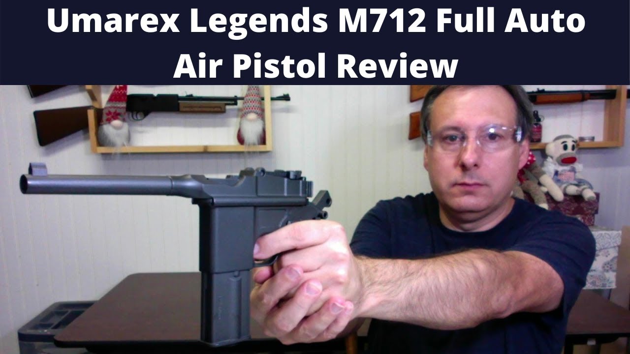 Umarex Legends M712 Full Auto Air Pistol Review Youtube