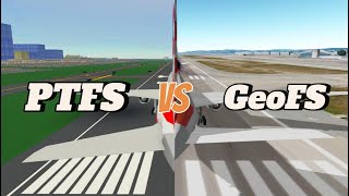 PTFS(Roblox) vs GeoFS !!!!