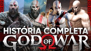 GOD OF WAR: A HISTÓRIA COMPLETA da FRANQUIA em 1 VÍDEO