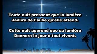 La voici, la nuit de Dieu (PAROLE)