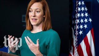 WATCH: White House press secretary Psaki holds news conference