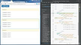 24. Collapse plugin - Bootstrap