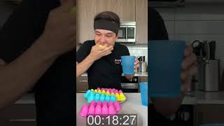 Eating only Peeps for 60 seconds
