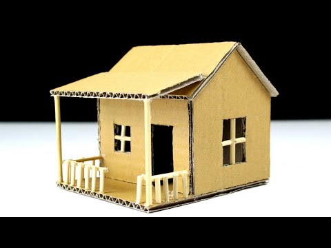 How To Make a Small Cardboard House (BEAUTIFUL & EASY WAY) How To Make a Small Cardboard House (BEAUTIFUL & EASY WAY)
