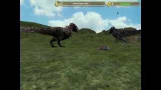 T. rex w/ Raptor Animations