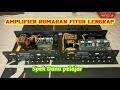 Power Amplifier Rumahan 5A Spek komplit, fitur lengkap !! DANA PELAJAR MERAPAT