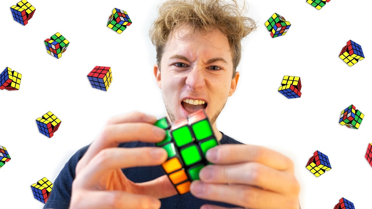 Absolute Beginner Solves Rubiks Cube In Youtube