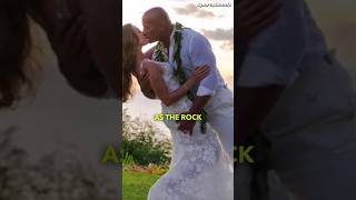 The Rock's age gap with his wife #shorts #wwe