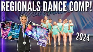 2024 Regionals Dance Competition with Hallie & Livvy | Hallie Steps In To Fill L