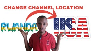 GUHINDURA LOCATION YA YOUTUBE CHANNEL YAWE : UKO WASHYIRA CHANNEL YAWE USA