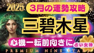 【九星気学】三碧木星さんの2025年3月の運勢は前向きにチャレンジ‼️変化を楽しむ春✨（今のあなたを的中）エンジェルオラクルカード3択付💕