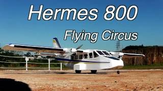 Bimotor elétrico -  Hermes 800 - Flying Circus