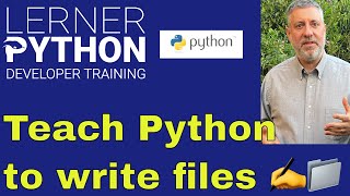 Python for non-programmers, lesson 10: Files