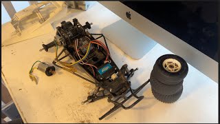 £35 Tamiya Grasshopper Wreck Rescue - Restoration - Part 2 - The Chassis