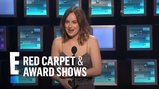Favorite Dramatic Movie Actress is Dakota Johnson | E! People's Choice Awards