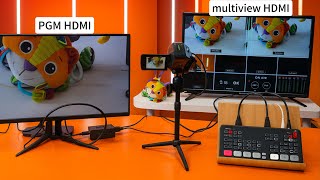 ATEM Mini Pro Dual HDMI Setup — Full Tutorial for PGM + Multiview