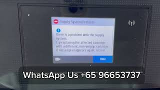 HP Supply System Problem Fix!