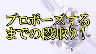 【プロポーズまでの段取り】男性必見！