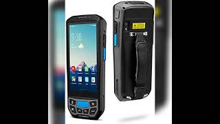 Android Barcode Scanner MUNBYN Rugged Handheld Mobile Terminal with 1D Honeywell Laser Reader,