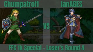 FFC 1K Special: Chumpatrol1 (Link) vs IanAGES (Marth) - SSF2 Losers Round 4