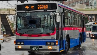 【走行音】高回転！　いすゞ　キュービック　KC-LV380L　長崎バス 1719号車