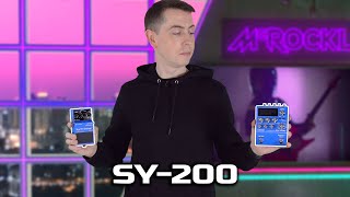 BOSS SY-200 - First hands on look with McRocklin