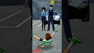 Yuta tidak suka kakak laki-laki🚔 #sakuraschoolsimulator #shorts #cartoon #trending #viral #tiktok