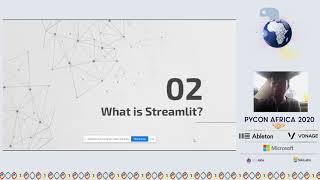 Steven Kolawole - Streamlit: The Fastest Way to build Data AppsTalk || PyCon Africa 2020