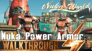Fallout 4 Nuka World - Nuka T-51f Power Armor Location Guide (Showcase & Stats)