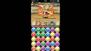 [パズドラ]第９回チャレンジダンジョン Lv.８　実況付き麒麟ちゃんパ　※ボス敗退