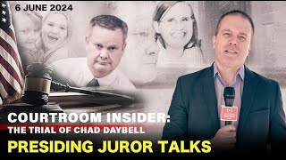 COURTROOM INSIDER | Hannah, the presiding juror in Chad Daybell's case, speaks out