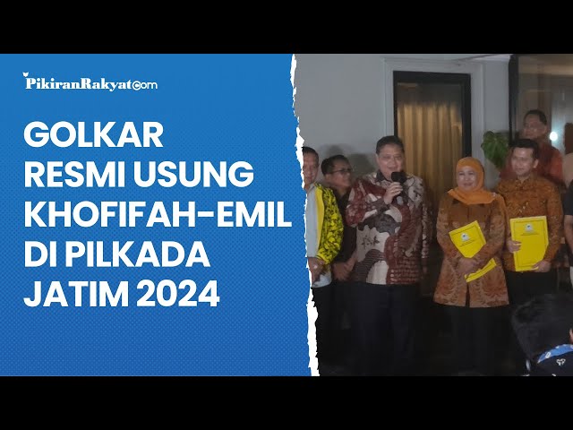 Golkar Resmi Usung Khofifah-Emil Di Pilkada Jatim 2024 - Www.Pikiran ...