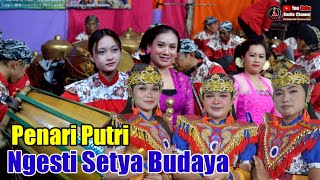 Penari Putri NGESTI SETYA BUDAYA Live Selogiri Sikebo Karanggayam Kebumèn