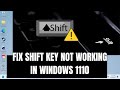 Shift Key Not Working in Windows 11/10? (2026) | Easy Fixes You Must Try!