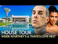 Kourtney Kardashian & Travis Barker | House Tour | Palm Springs Mansion & Residence in The Oaks