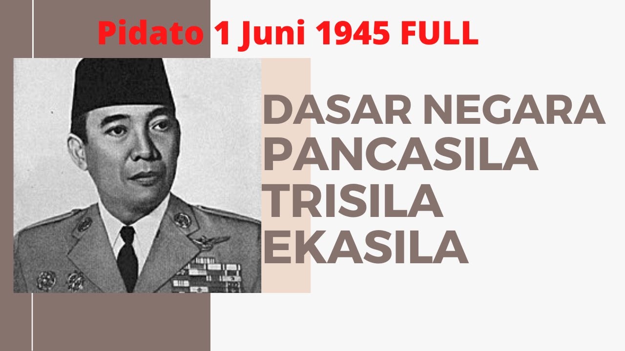 Pidato Soekarno Tentang Pancasila – Ilustrasi