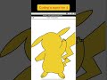 Draw a pikachu using python #coding #shorts #python #pythonforbeginners