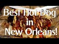 Great Budget Meal, New Orleans - Dat Dog! #budgettravel #budget #food #family